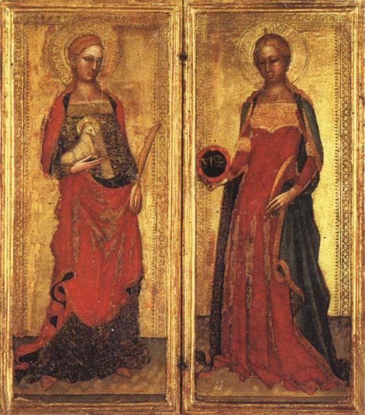Andrea Bonaiuti St.Agnes and St.Domitilla